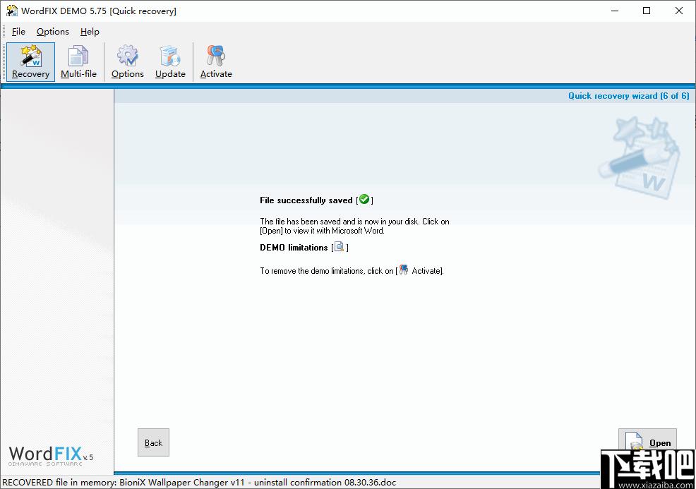 Cimaware OfficeFIX Pro下载,文件修复,修复工具
