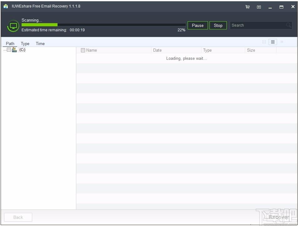 IUWEshare Free Email Recovery下载,电子邮件恢复工具