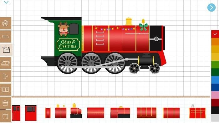 labo圣诞火车儿童应用(Christmas Train Game For Kids)下载,儿童app,学习app,labo圣诞火车