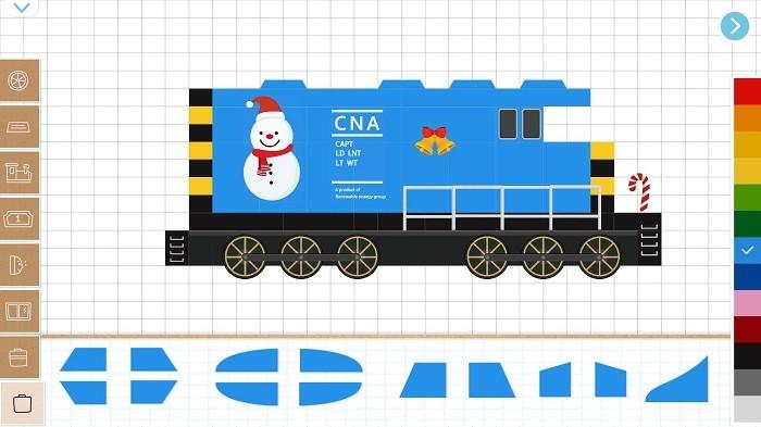 labo圣诞火车儿童应用(Christmas Train Game For Kids)下载,儿童app,学习app,labo圣诞火车